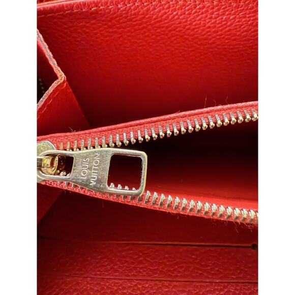 Louis Vuitton Zippy Wallet Women's Monogram Leather Long Zip Clutch France - Picture 14 of 16